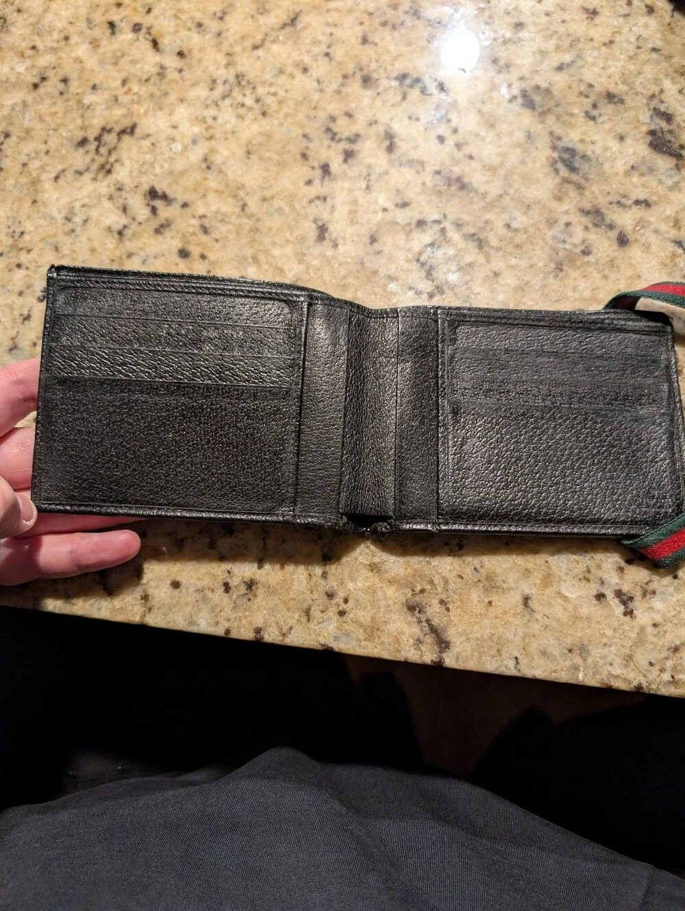 Gucci Vintage Mens Project Wallet Authentic